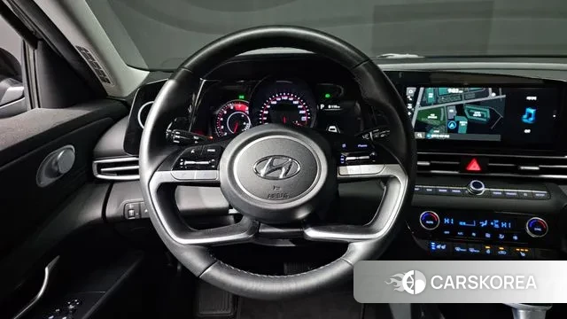 Hyundai Avante (CN7) 2021 Черный из Кореи, фото 4