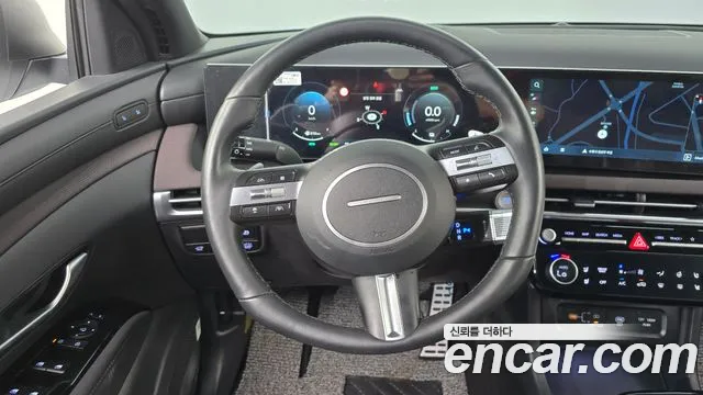 Hyundai The New Tucson Hybrid (NX4) 2024 Белый из Кореи, фото 4