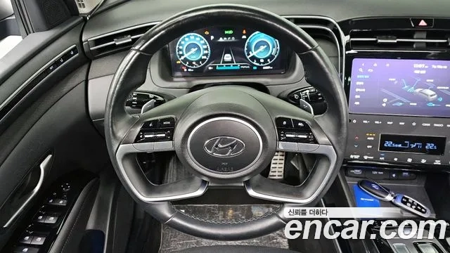 Hyundai Tucson Hybrid (NX4) 2020 Серый из Кореи, фото 4