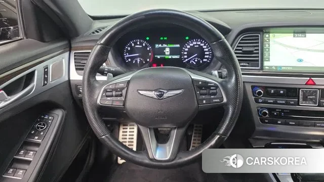 Genesis G80 2018 Черный из Кореи, фото 4