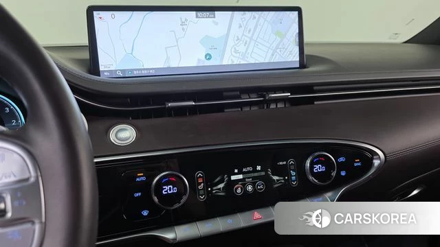 Genesis GV70 2021 Синий из Кореи, фото 4
