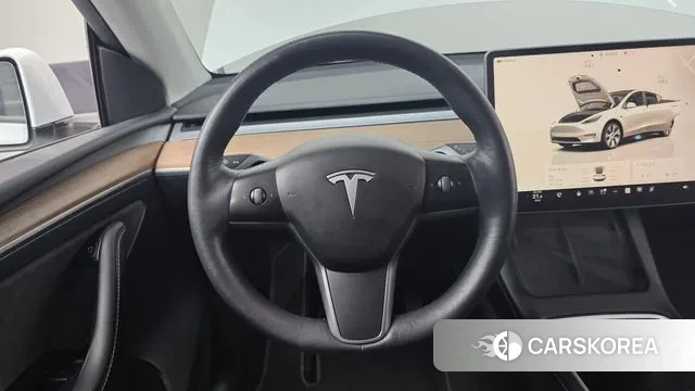 Tesla Model Y 2022 Белый из Кореи, фото 4