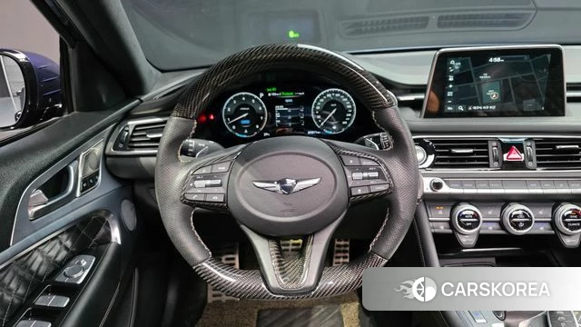 Genesis G70 2019 Синий из Кореи, фото 4