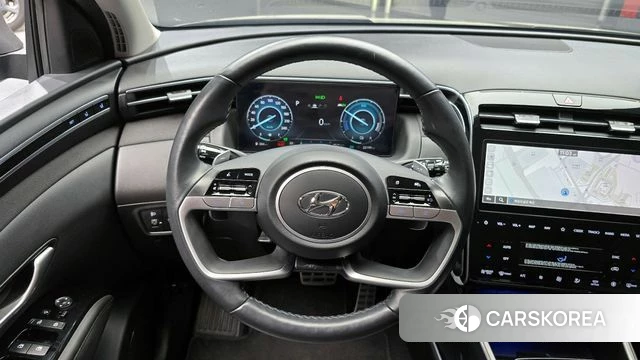 Hyundai Tucson Hybrid (NX4) 2023 Серый из Кореи, фото 4