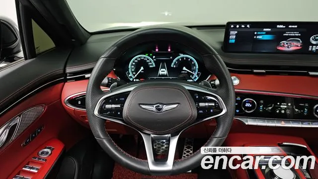 Genesis GV70 2021 Черный из Кореи, фото 4