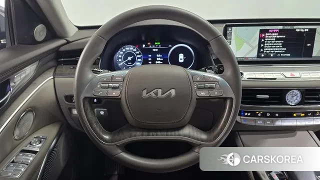 Kia The New K9 2nd generation 2022 Темно-зеленый из Кореи, фото 4