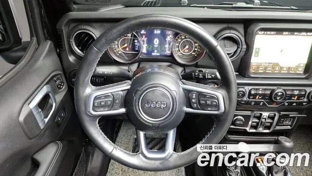 Jeep Wrangler (JL) 2023 Черный из Кореи, фото 4