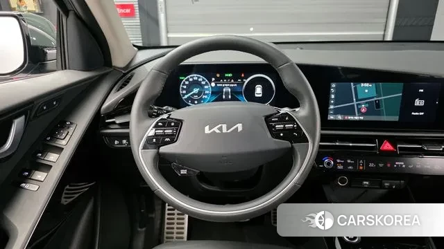 Kia Di Ol Nu Niro 2022 Темно-зеленый из Кореи, фото 4