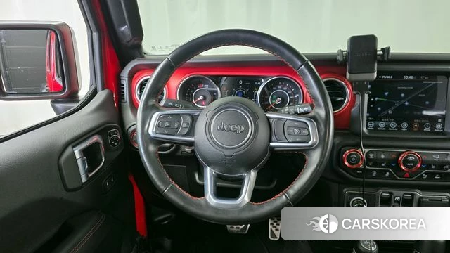 Jeep Wrangler (JL) 2021 Красный из Кореи, фото 4