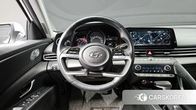 Hyundai Avante (CN7) 2023 Белый из Кореи, фото 4
