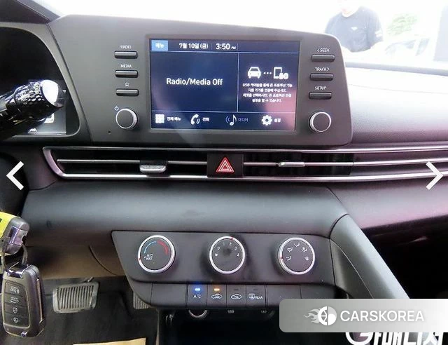 Hyundai Avante (CN7) 2021 Белый из Кореи, фото 4