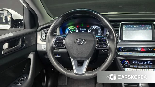 Hyundai Sonata New Rise Hybrid 2018 Белый из Кореи, фото 4