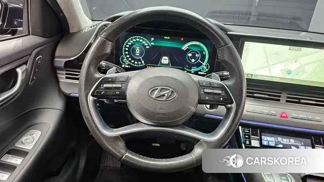 Hyundai The New Grandeur IG Hybrid 2021 Серый из Кореи, фото 4