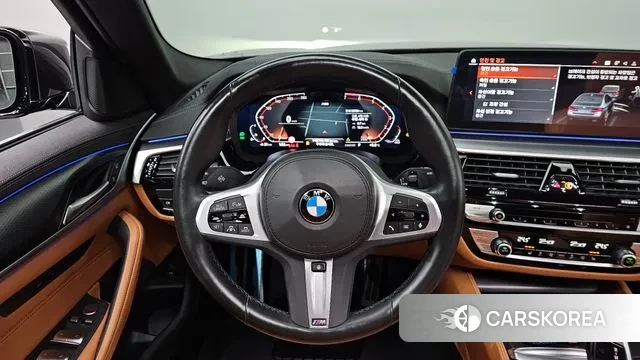 BMW 5 Series (G30) 2023 Серый из Кореи, фото 4