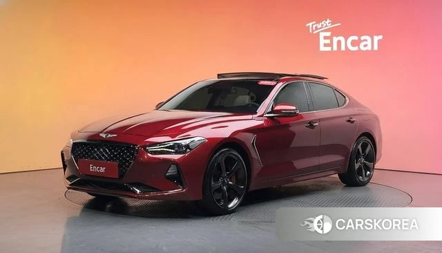 Genesis G70 2019 Красный из Кореи, фото 4