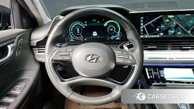 Hyundai The New Grandeur IG Hybrid 2020 Серый из Кореи, фото 4