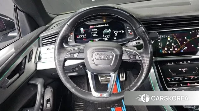 Audi Q8 (4M) 2023 Серебристо-серый из Кореи, фото 4