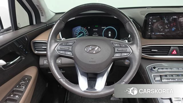 Hyundai The New Santa Fe 2021 Белый из Кореи, фото 4