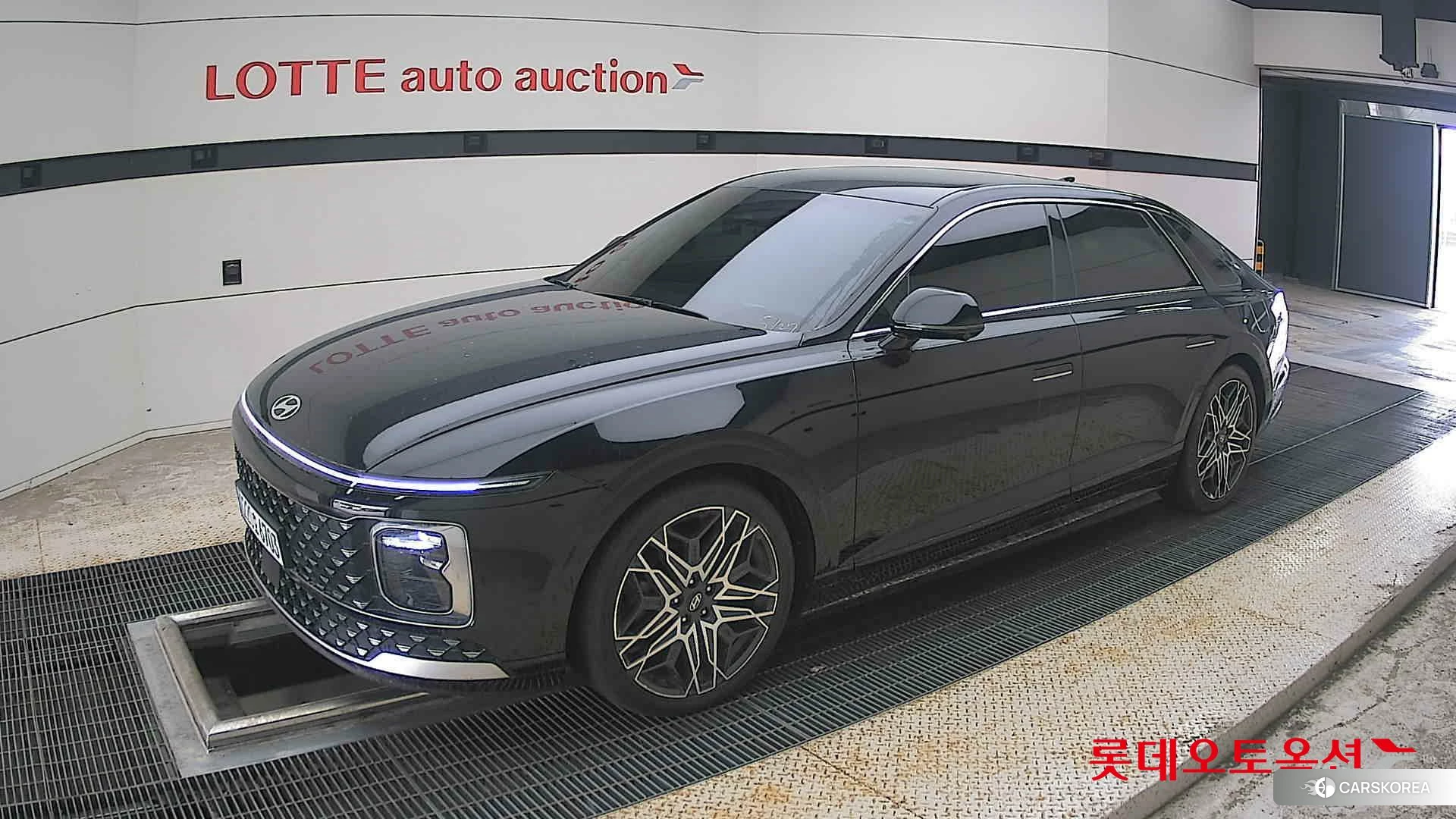 Hyundai Grandeur Hybrid 2023 Черный из Кореи, фото 4