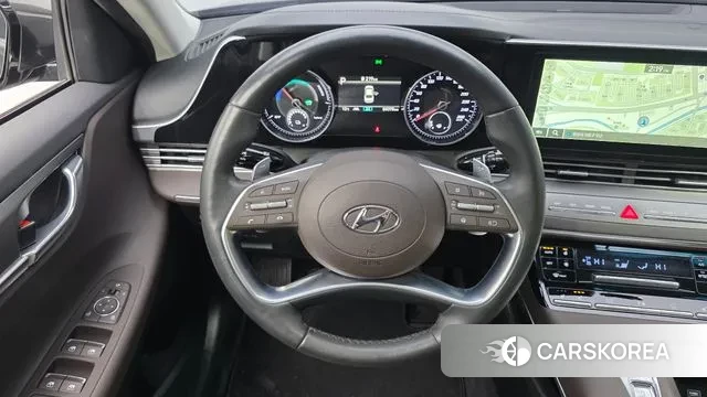 Hyundai The New Grandeur IG Hybrid 2022 Серый из Кореи, фото 4
