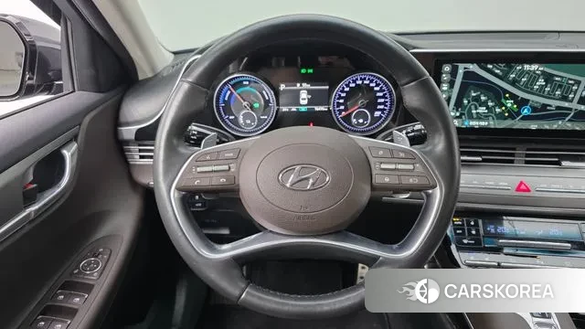 Hyundai The New Grandeur IG Hybrid 2021 Серый из Кореи, фото 4