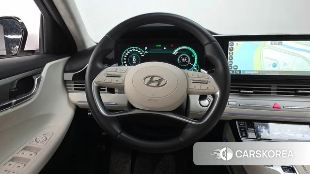 Hyundai The New Grandeur IG Hybrid 2022 Белый из Кореи, фото 4