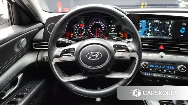 Hyundai Avante (CN7) 2021 Белый из Кореи, фото 4