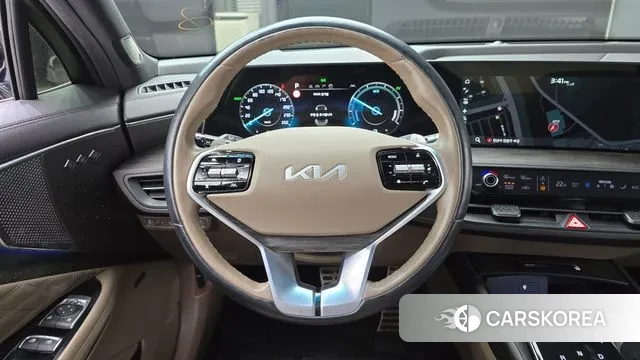 Kia K8 Hybrid 2021 Черный из Кореи, фото 4