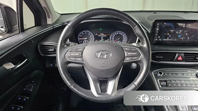 Hyundai The New Santa Fe 2022 Черный из Кореи, фото 4