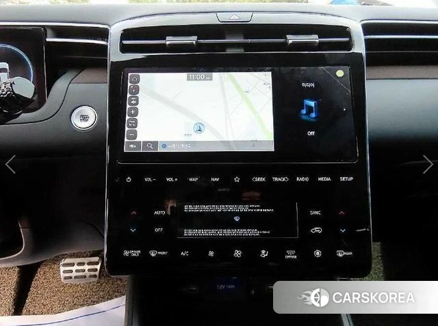 Hyundai Tucson Hybrid (NX4) 2020 Белый из Кореи, фото 4