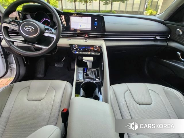 Hyundai Avante (CN7) 2023 Белый из Кореи, фото 4