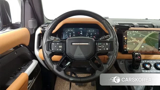 Land Rover Defender (L663) 2022 Черный из Кореи, фото 4