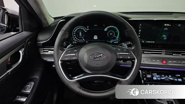 Hyundai The New Grandeur IG Hybrid 2019 Синий из Кореи, фото 4