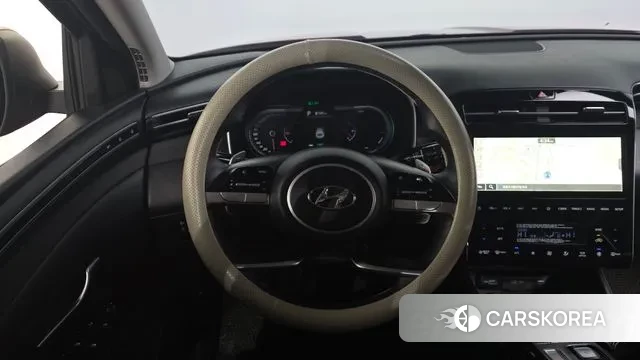 Hyundai Tucson Hybrid (NX4) 2020 Красный из Кореи, фото 4