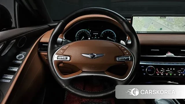 Genesis G80 (RG3) 2022 Черный из Кореи, фото 4