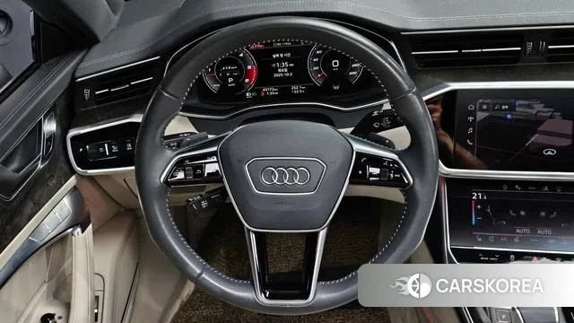 Audi A7 (4K) 2021 Белый из Кореи, фото 4