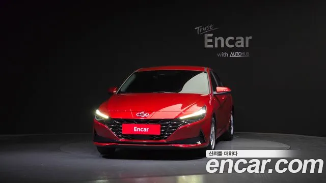 Hyundai Avante (CN7) 2020 Красный из Кореи, фото 4