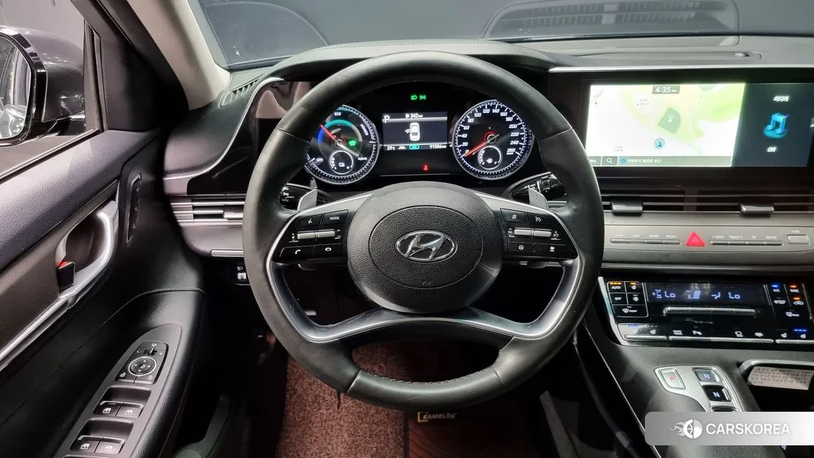 Hyundai The New Grandeur IG Hybrid 2020 Серый из Кореи, фото 4