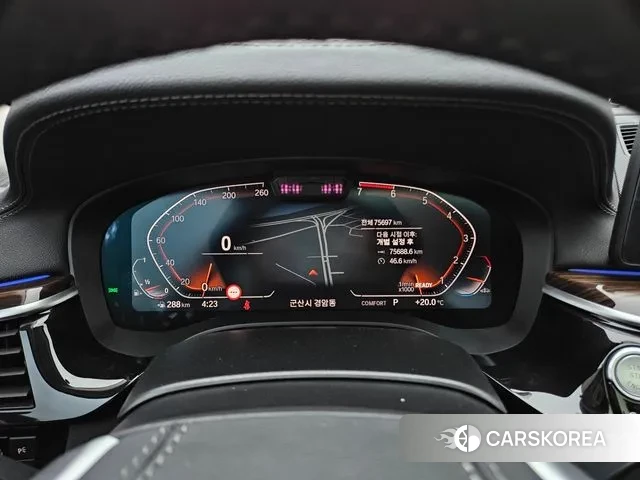 BMW 5 Series (G30) 2023 Черный из Кореи, фото 4