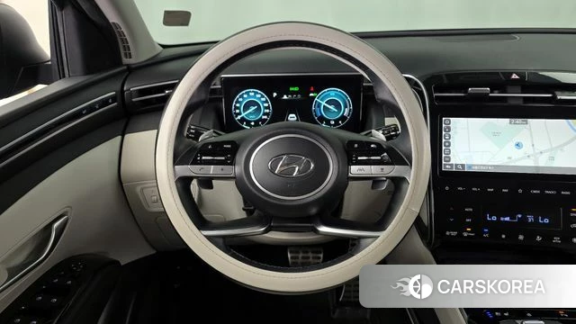 Hyundai Tucson Hybrid (NX4) 2021 Серый из Кореи, фото 4