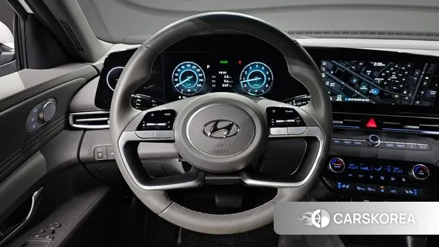 Hyundai Avante (CN7) 2022 Белый из Кореи, фото 4