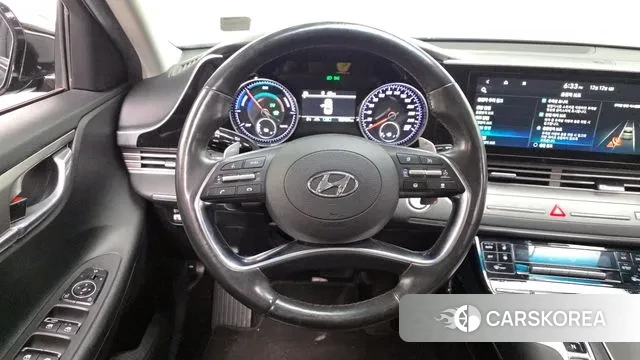 Hyundai The New Grandeur IG Hybrid 2020 Черный из Кореи, фото 4