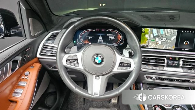 BMW X7 (G07) 2021 Синий из Кореи, фото 4
