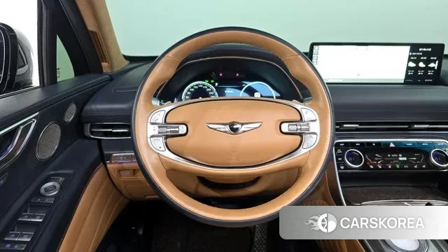 Genesis GV80 2022 Темно-зеленый из Кореи, фото 4