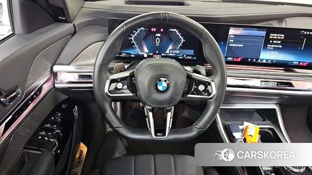 BMW 7 Series (G70) 2024 Черный из Кореи, фото 4