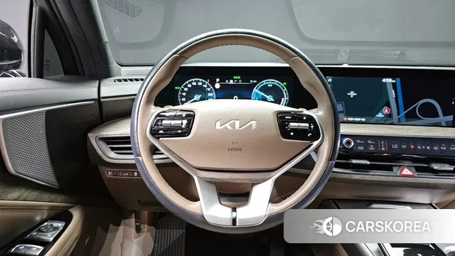 Kia K8 Hybrid 2022 Черный из Кореи, фото 4