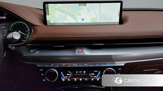 Genesis G80 (RG3) 2022 Темно-зеленый из Кореи, фото 4