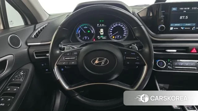 Hyundai Sonata Hybrid (DN8) 2021 Белый из Кореи, фото 4