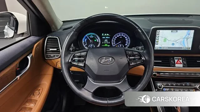 Hyundai Grandeur IG Hybrid 2018 Белый из Кореи, фото 4