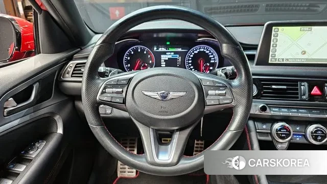 Genesis G70 2018 Красный из Кореи, фото 4